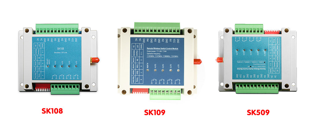 無線開關(guān)量模塊SK108、SK109、SK509